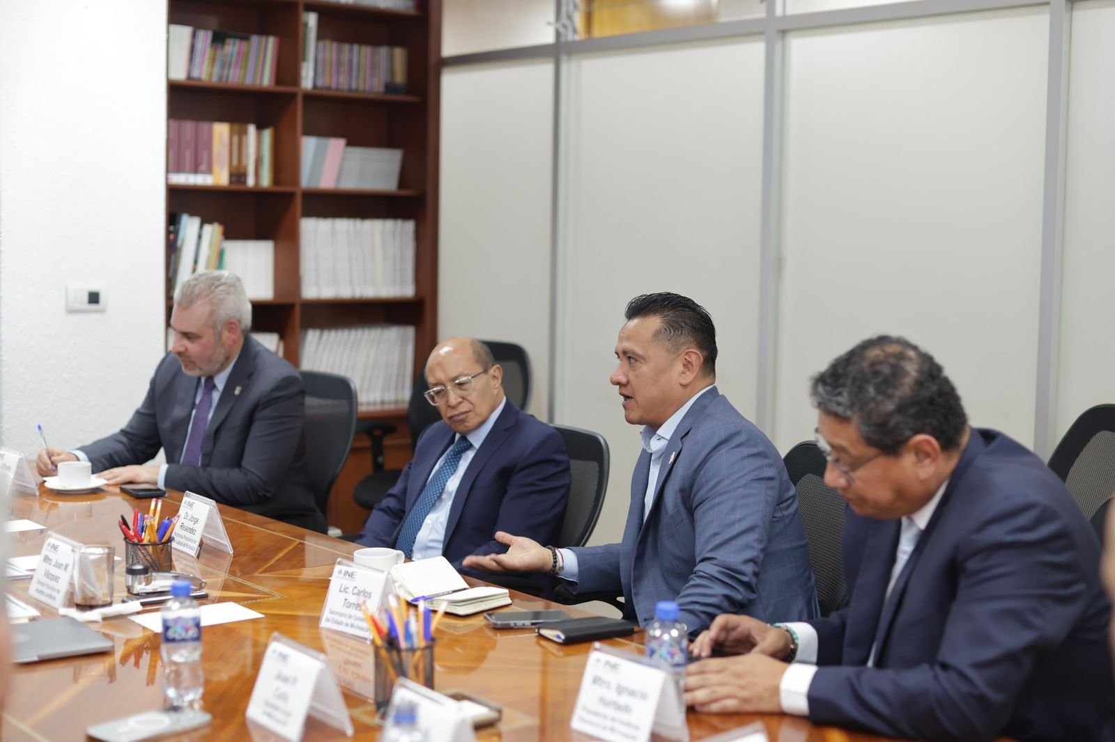 Michoacán, listo para coordinar con el INE la elección judicial de 2025: Bedolla