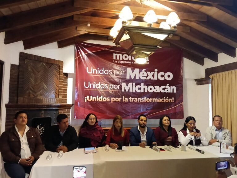 Equipo de Morón se suma a Torres Piña y avala encuestas de Morena; senador minimiza salida de liderazgos